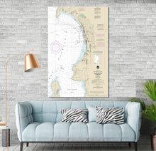 Load image into Gallery viewer, Burlington, Shelburne Bay, Lake Champlain, Vermont Nautical Map / Chart - Printed on Canvas, Acrylic, or Metal